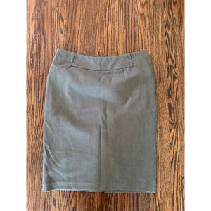 Women's MEXX Gray & Black Patterned Pencil Skirt US 12